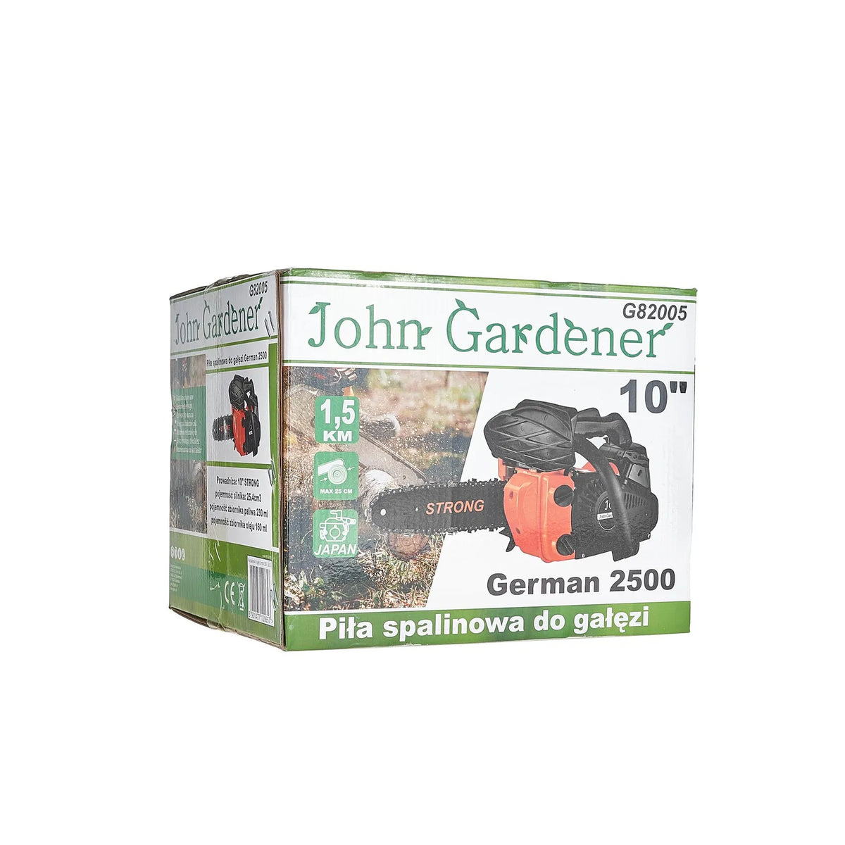 John Gardener Kettingzaag 10" German 2500 1,5 kW