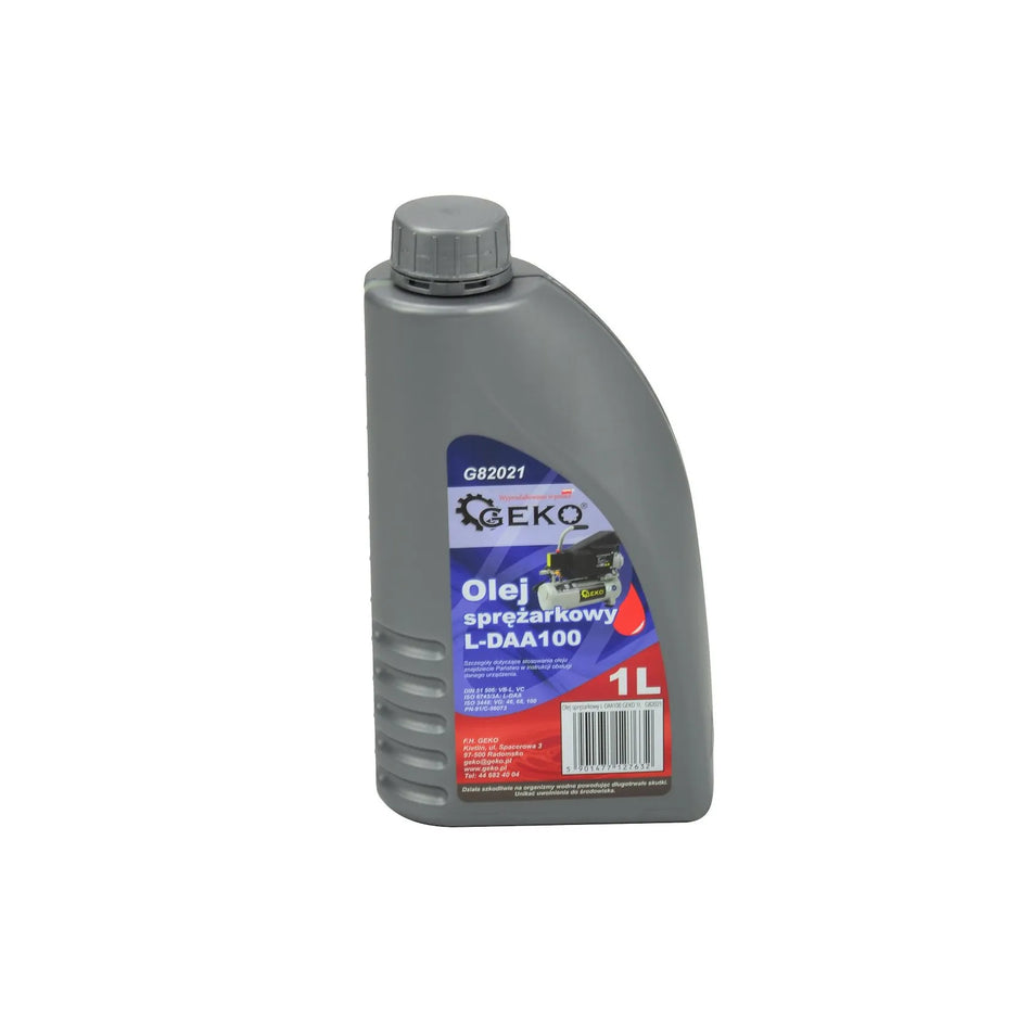 GEKO Olie voor luchtdrukcompressoren L-DAA100 1 liter
