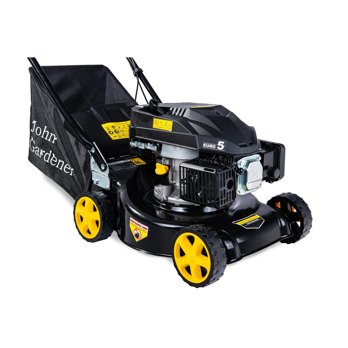 John Gardener Benzine Grasmaaier met metalen kap 40cm