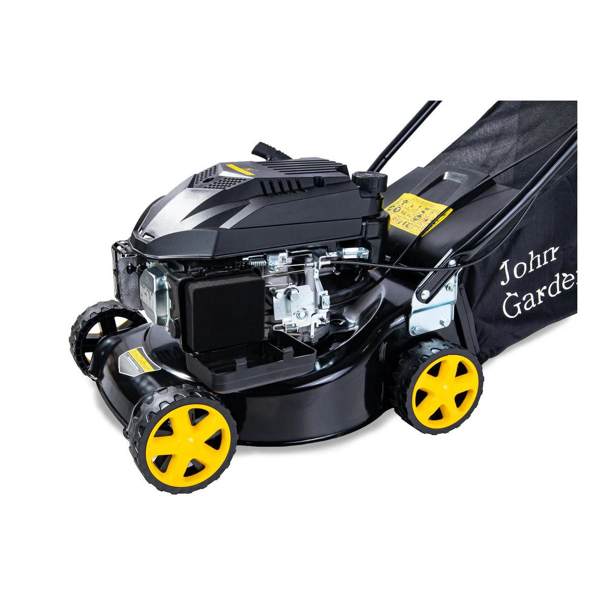 John Gardener Benzine Grasmaaier met metalen kap 40cm