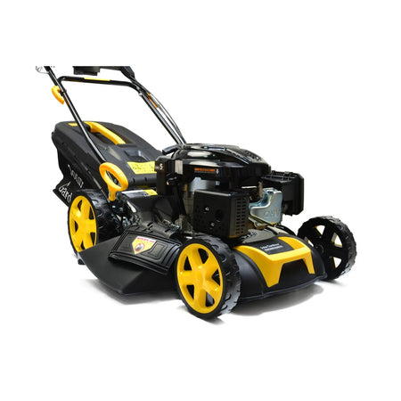 John Gardener Grasmaaier met Loncin motor 196cc, handstart, zelfaandrijving, met paneel