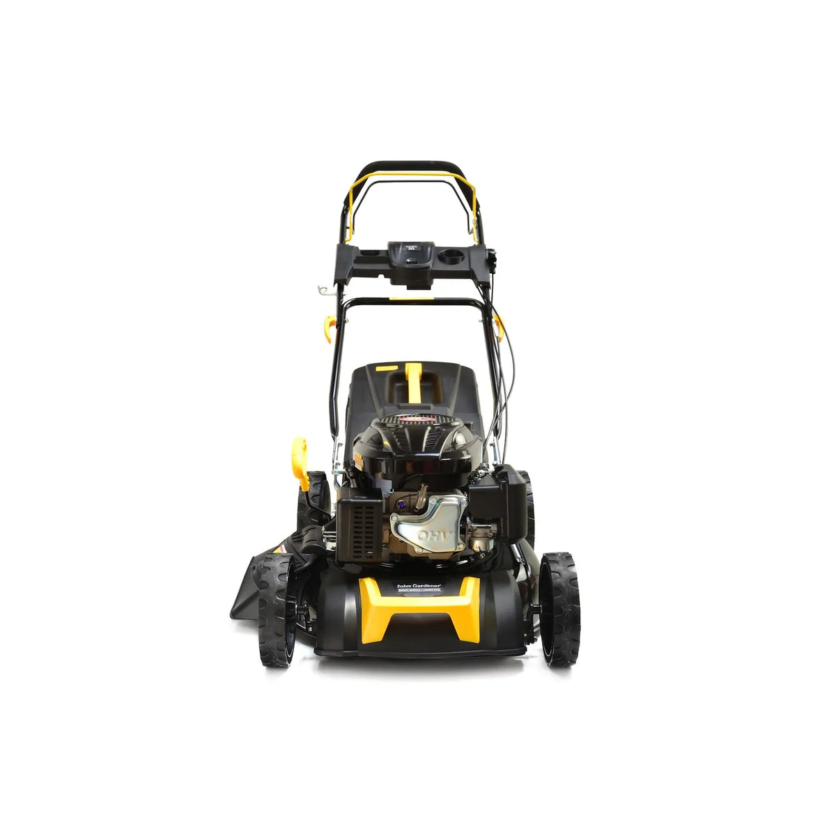 John Gardener Grasmaaier met Loncin motor 196cc, handstart, zelfaandrijving, met paneel
