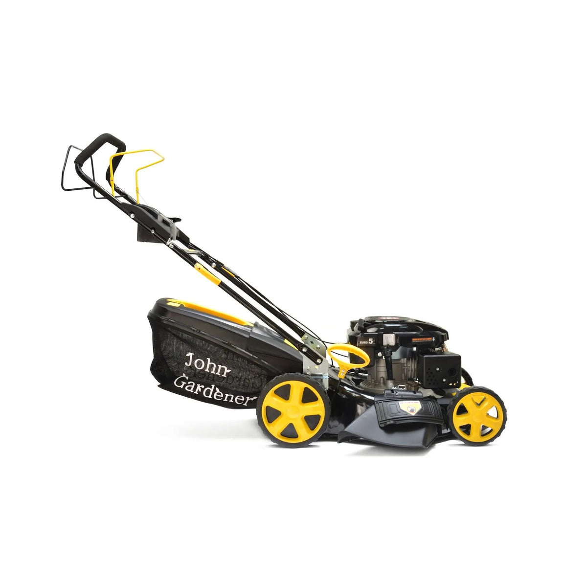 John Gardener Grasmaaier met Loncin motor 196cc, handstart, zelfaandrijving, met paneel