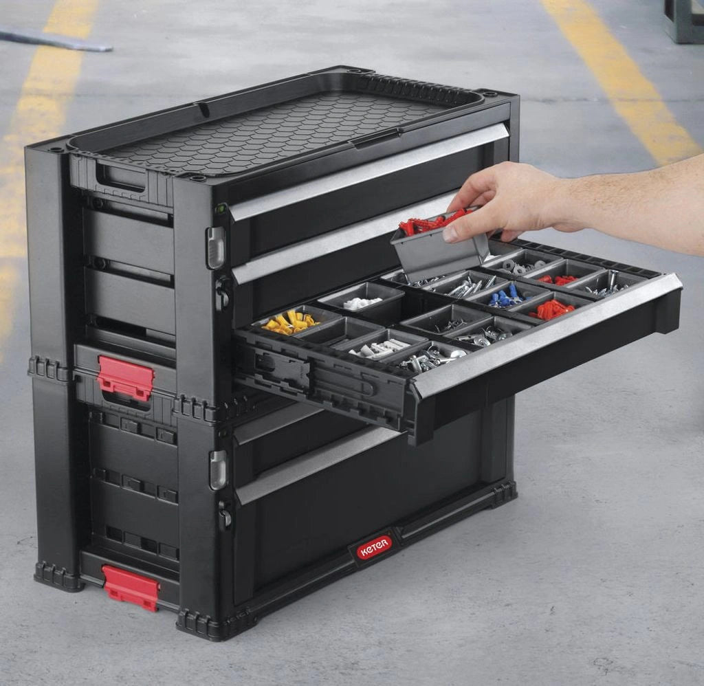 KETER Stelling 3 lade Tool Chest SET