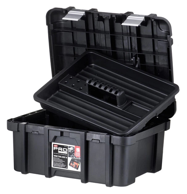 KETER Gereedschapskoffer 16" Wide Tool Box met metalen sluitingen