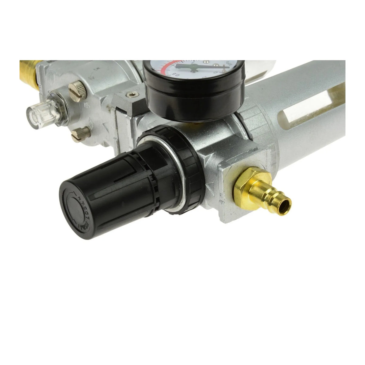 GEKO Luchtfilter Regulator Smeerset met Manometer 1/2" NPT