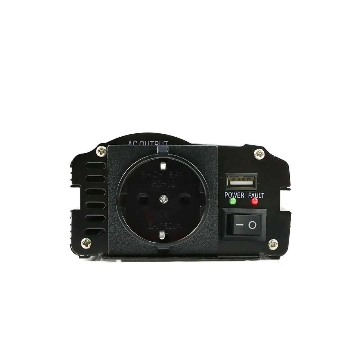 GEKO Spanningomvormer 24V/230V 800/1600W met USB-poort en koeling