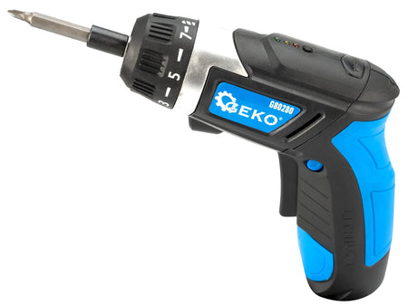 GEKO Accuschroevendraaier 3,6 V 1300 mAh met Accessoires