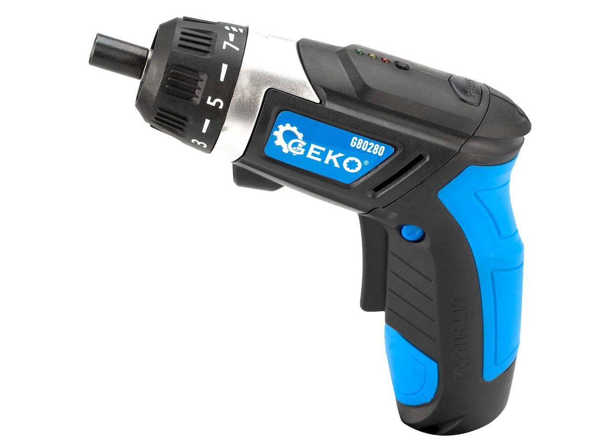 GEKO Accuschroevendraaier 3,6 V 1300 mAh met Accessoires