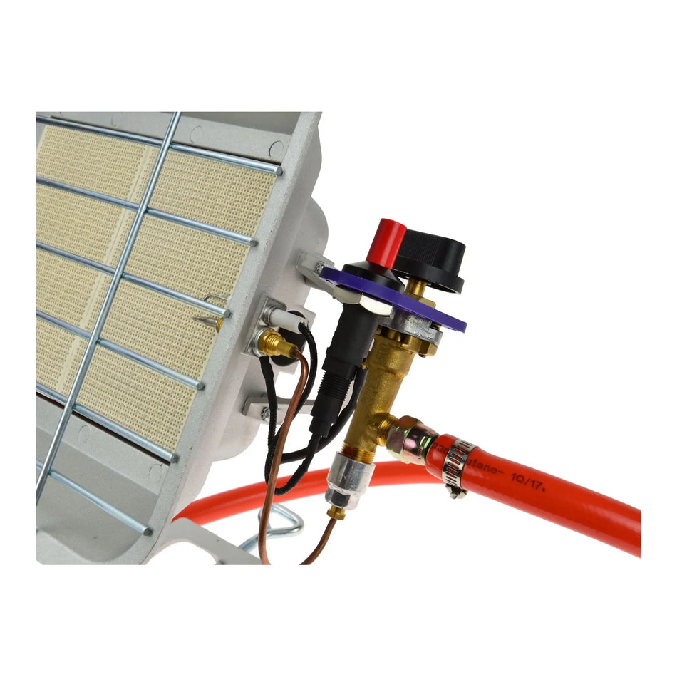 GEKO Gasstraler met piezo-ontsteking 4600W