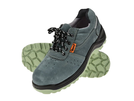 GEKO Premium Veiligheidsschoenen Grijs Suède S1 SRC Maat 40