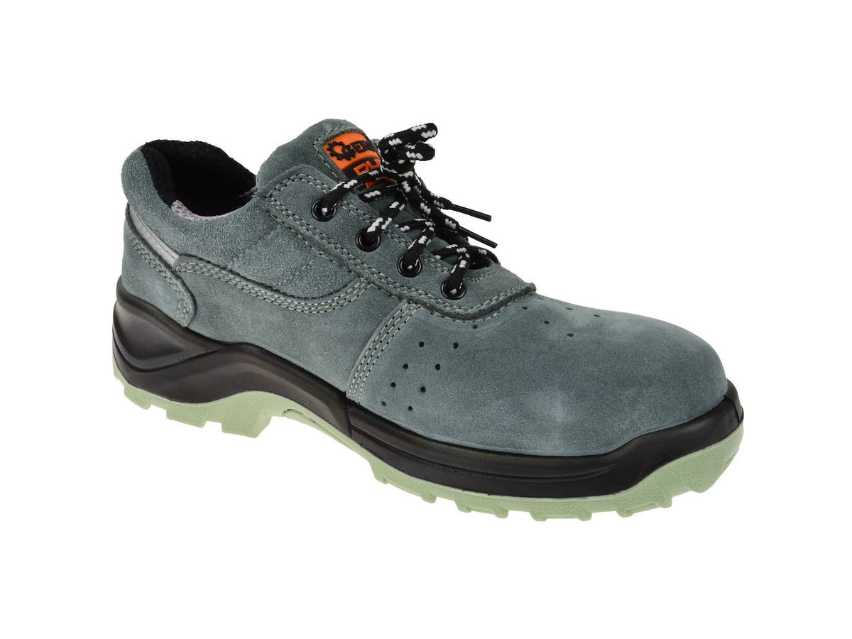 GEKO Premium Veiligheidsschoenen Grijs Suède S1 SRC Maat 40