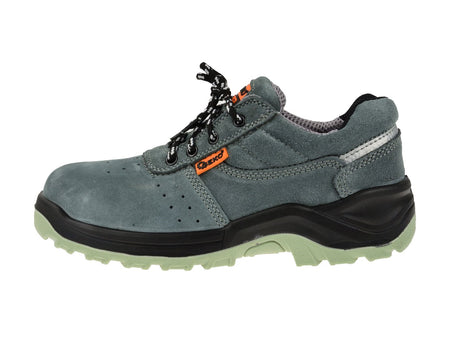 GEKO Premium Veiligheidsschoenen Grijs Suède S1 SRC Maat 40