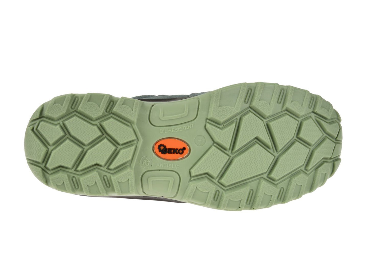 GEKO Premium Veiligheidsschoenen Grijs Suède S1 SRC Maat 40
