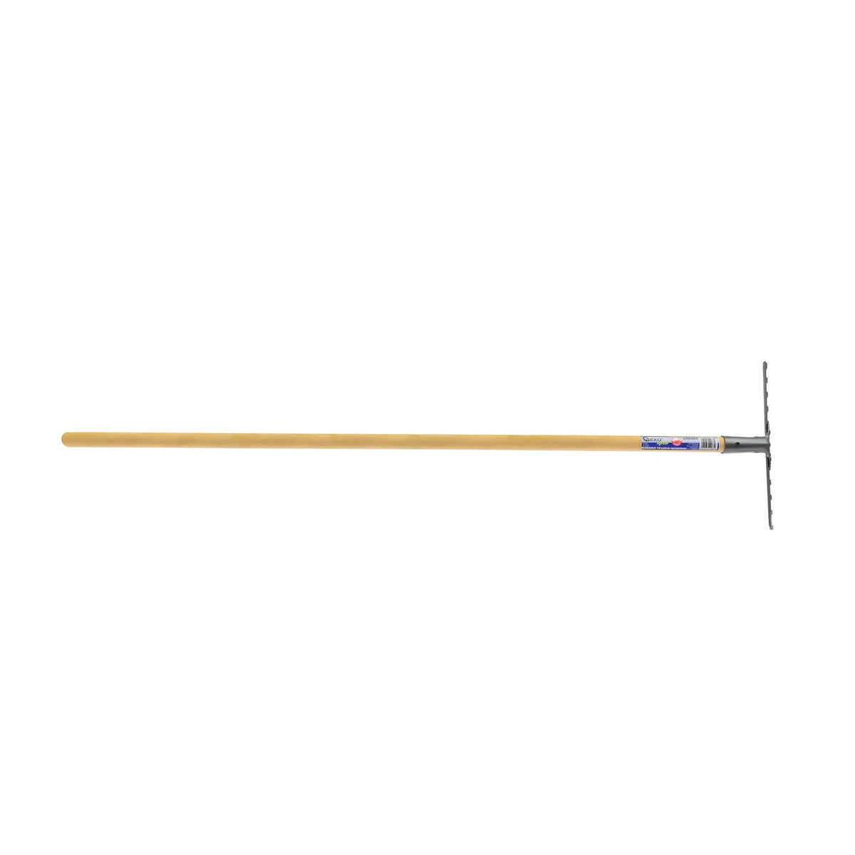 GEKO Hark met 12 tanden en houten steel 1000g