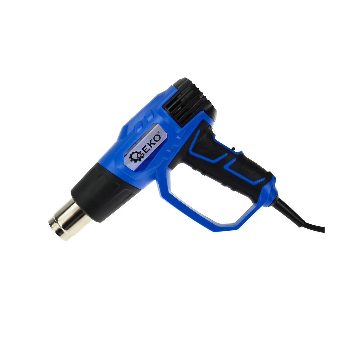 GEKO Heteluchtpistool 2000W met vermogensregeling en 4 accessoires