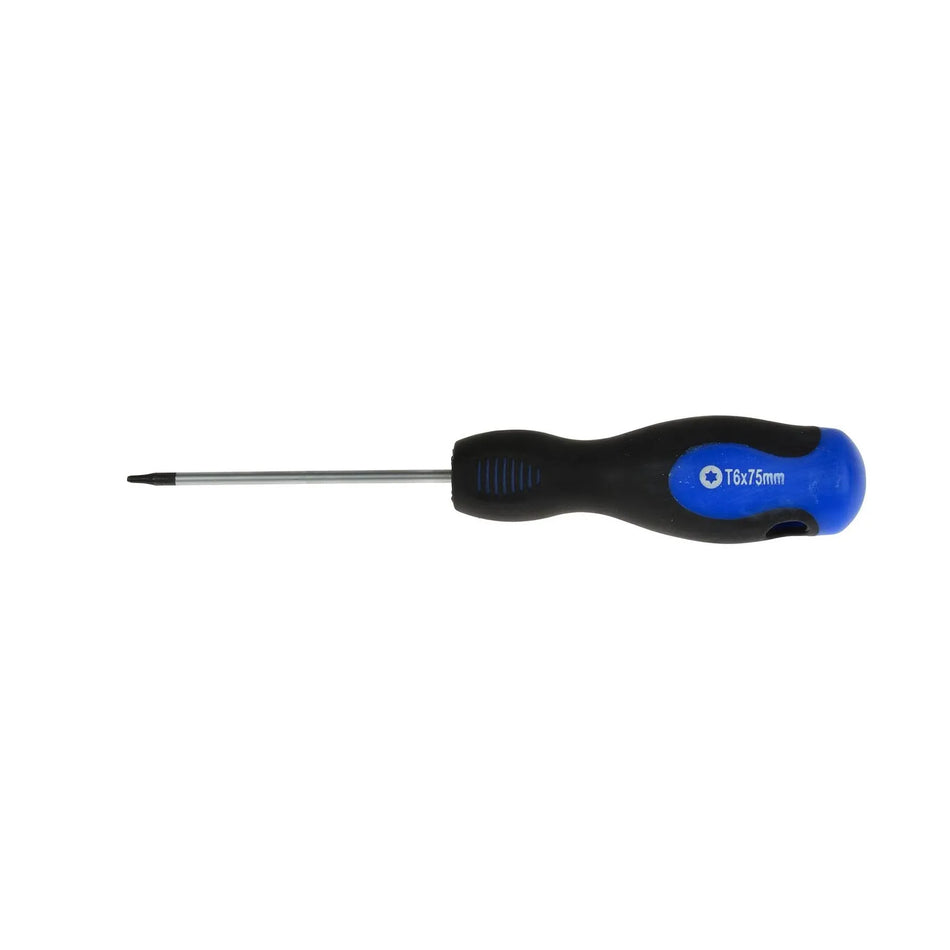 GEKO Torx Schroevendraaier T6 x 75mm met bimateriaal handvat