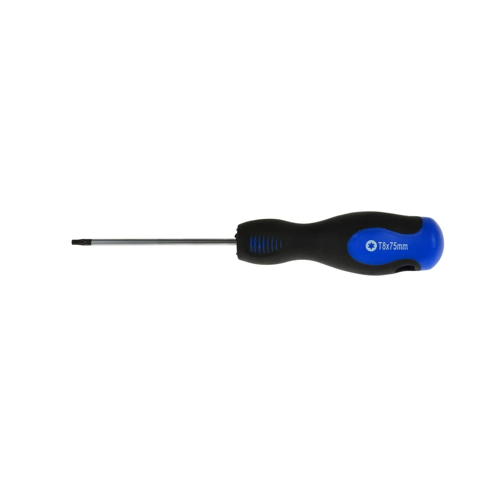 GEKO Torx Schroevendraaier T8 x 75mm met bimateriaal handvat
