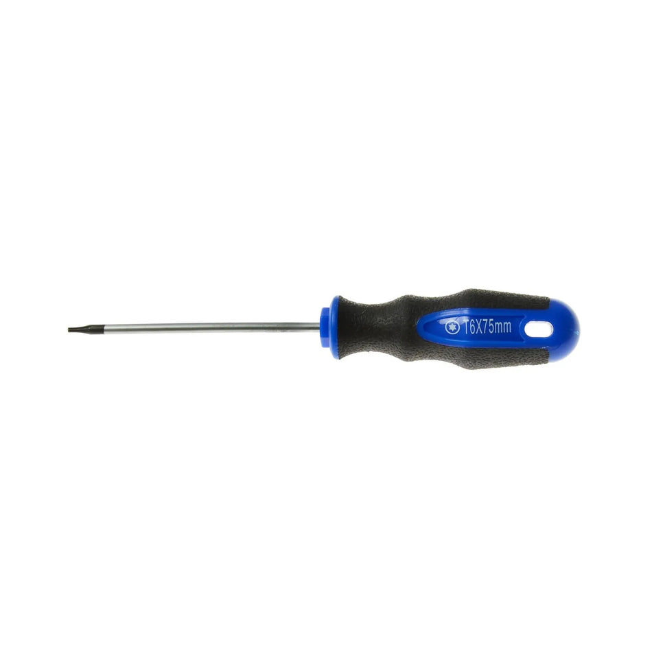 GEKO Torx-schroevendraaier T6 x 75mm met tweemateriaal handgreep