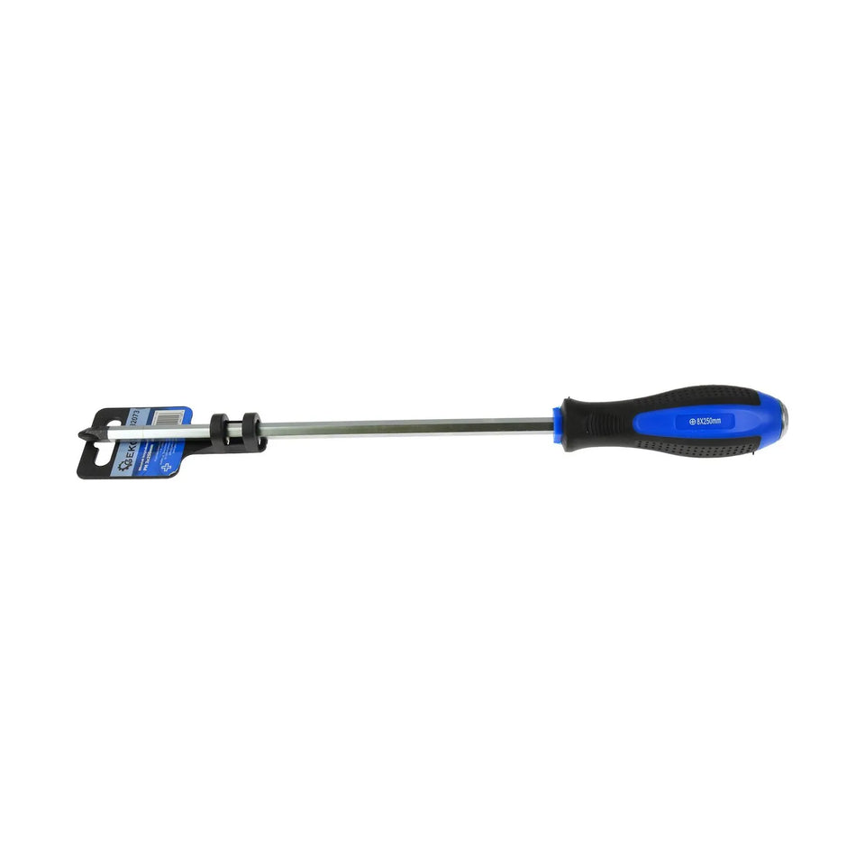 GEKO Kruiskopschroevendraaier met hamerfunctie en bi-materiaal handgreep 250mm #3