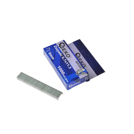 GEKO Nietjes 0,7 x 11,3mm lengte 6mm 1000 stuks