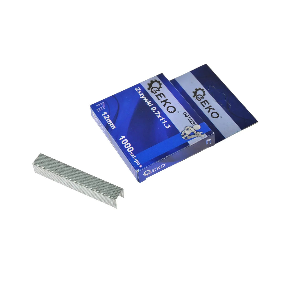 GEKO Nietjes 0,7 x 11,3mm 12mm 1000 stuks