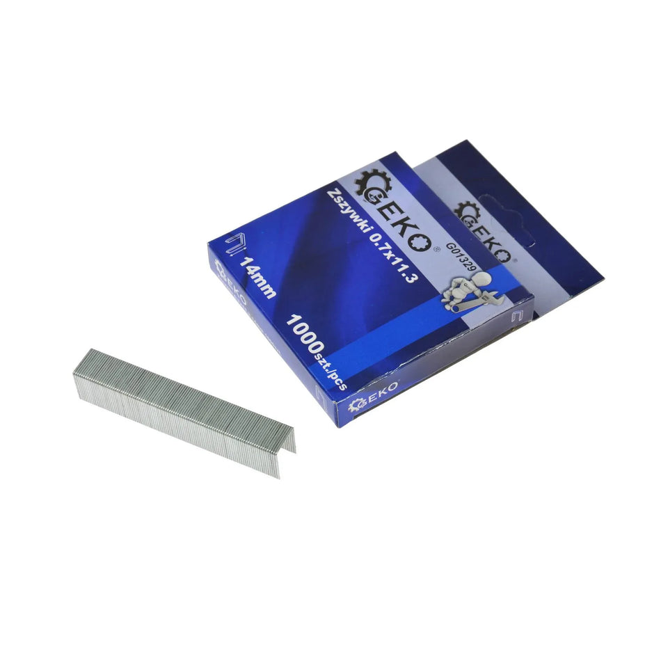 GEKO Nietjes 0,7 x 11,3mm 14mm 1000 stuks