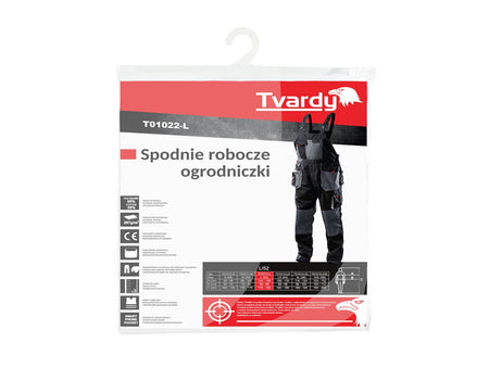 Tvardy Amerikaanse werkbroek met bretels maat L 52