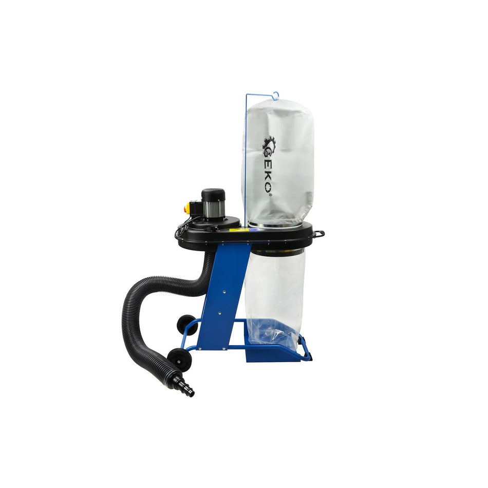 GEKO Stofafzuigsysteem voor houtbewerking 65 l 550W 230V met 170cm slang