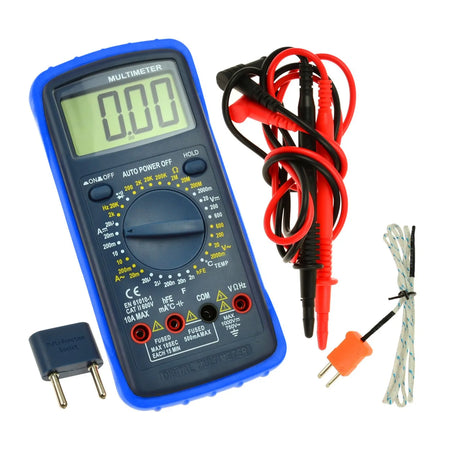 GEKO Digitale multimeter premium 5808 met temperatuurmeting