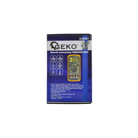 GEKO Digitale multimeter premium 5808 met temperatuurmeting