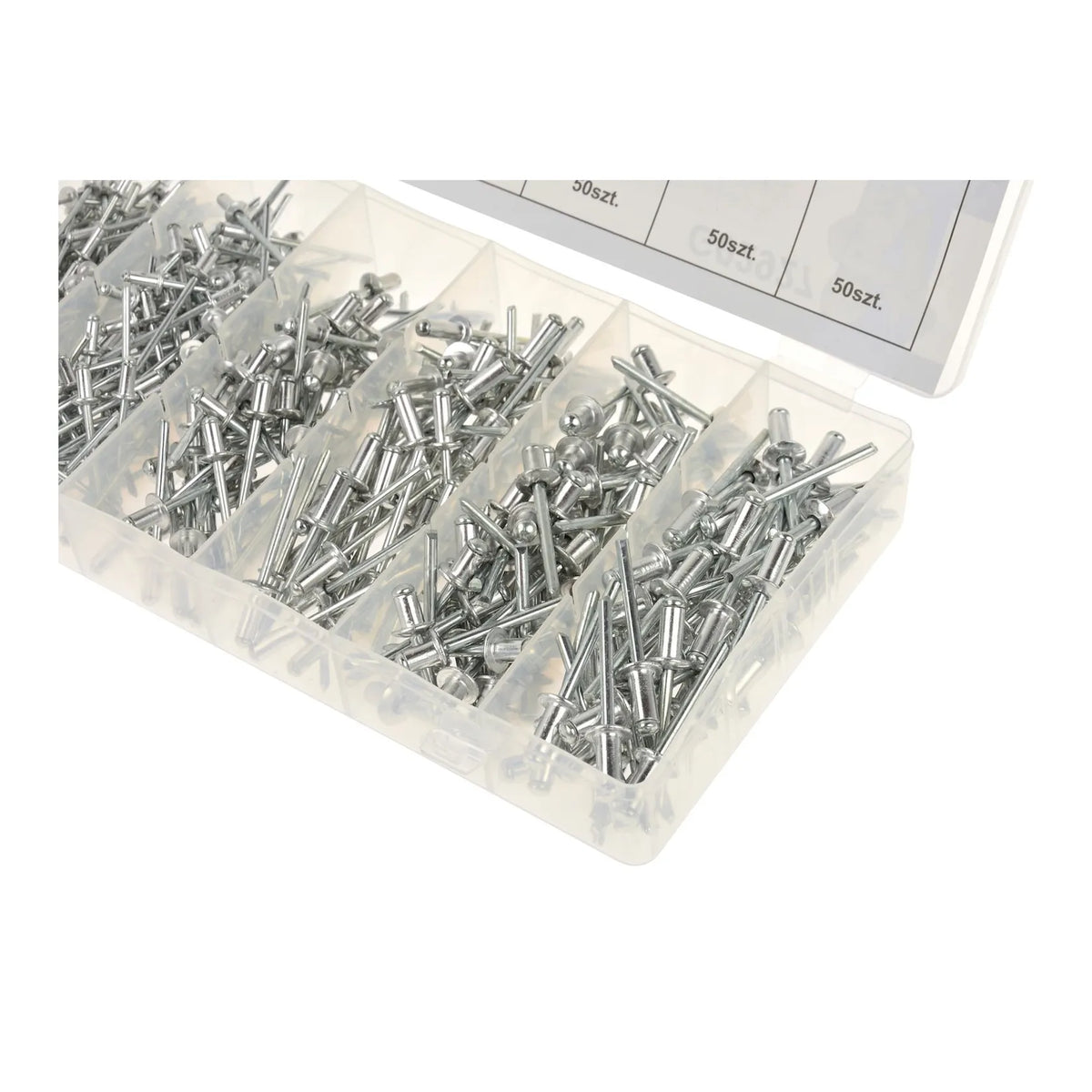 GEKO Aluminium popnagelset 400-delig