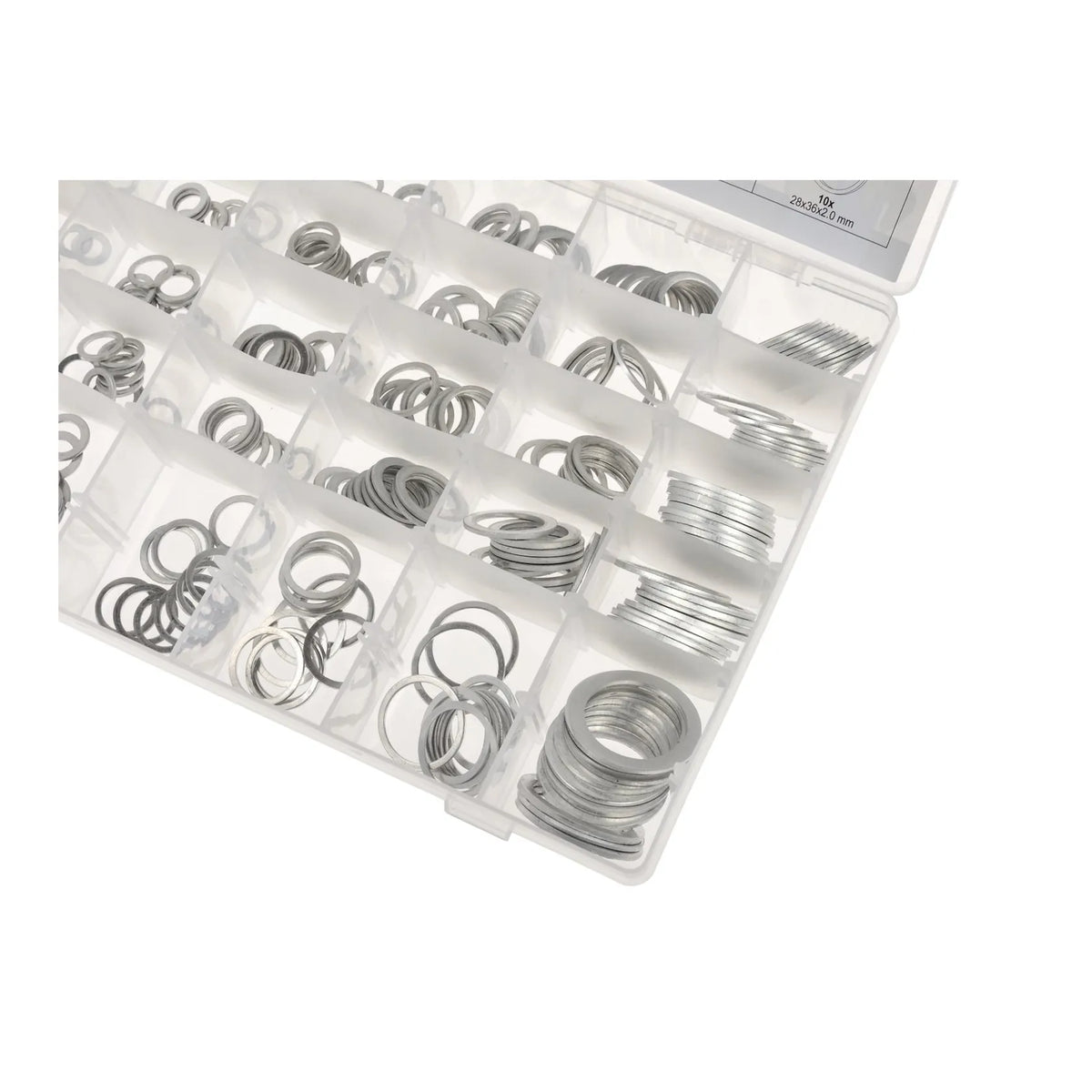 GEKO Aluminium sluitringenset 300-delig