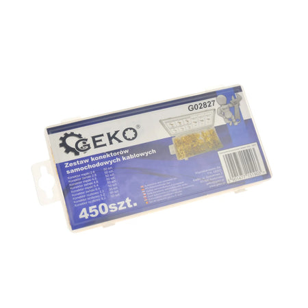 GEKO Assortiment ongeïsoleerde kabelschoenen 450-delig