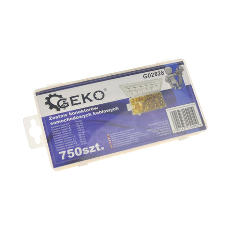 GEKO Assortiment ongeïsoleerde kabelschoenen 750-delig