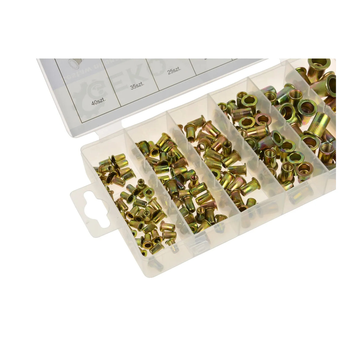 GEKO Assortiment stalen blindklinkmoeren 150-delig