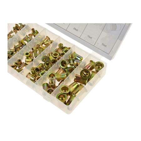GEKO Assortiment stalen blindklinkmoeren 150-delig