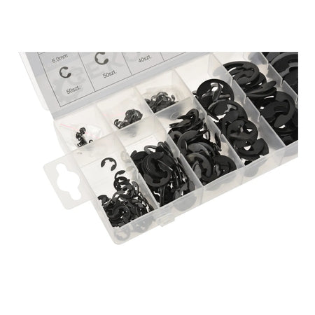 GEKO 300-delig assortiment RVS E-clips