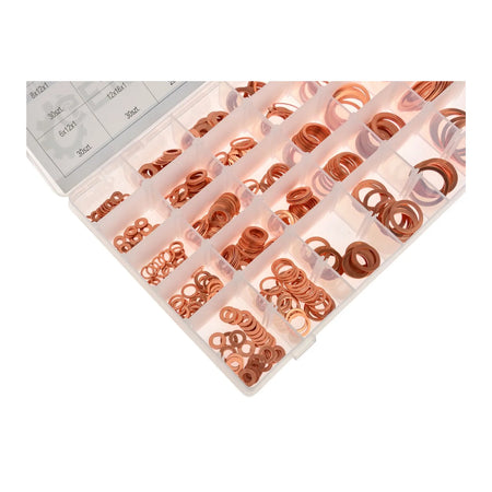 GEKO 580-delig assortiment metrische koperen sluitringen