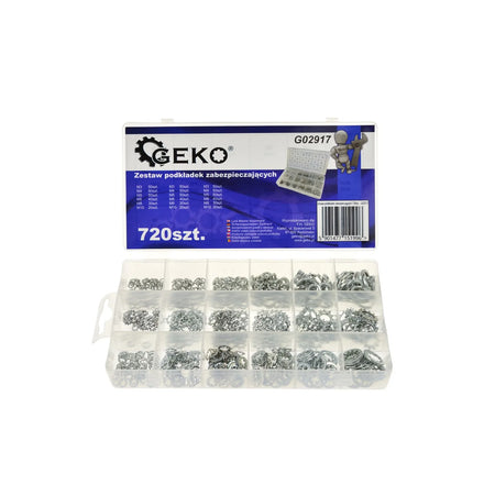 GEKO 720-delig assortiment borgringen