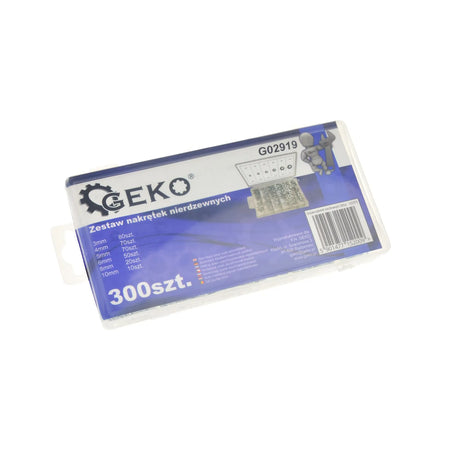 GEKO 300-delig RVS moerenset 300-delig