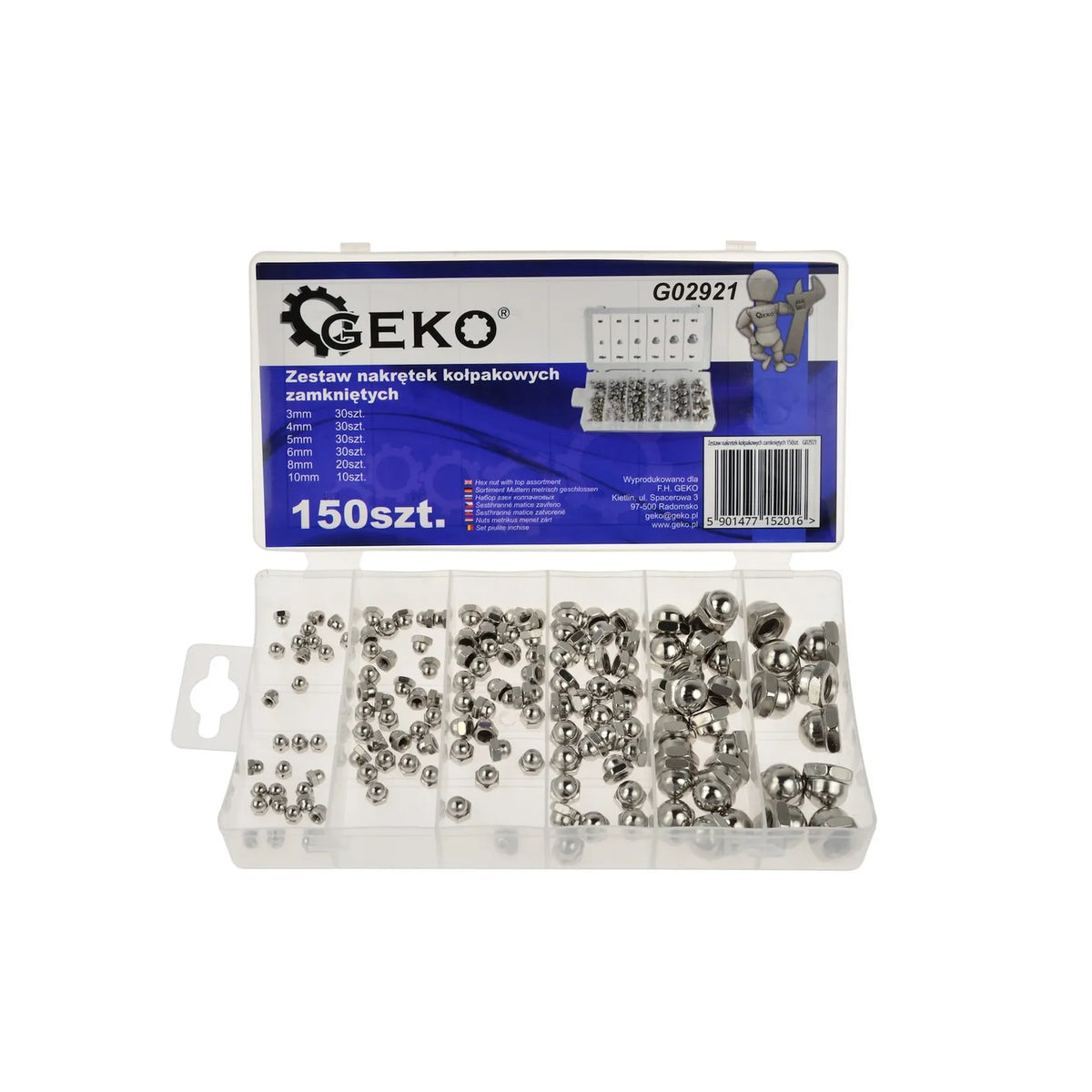 GEKO 150-delig assortiment dopmoeren