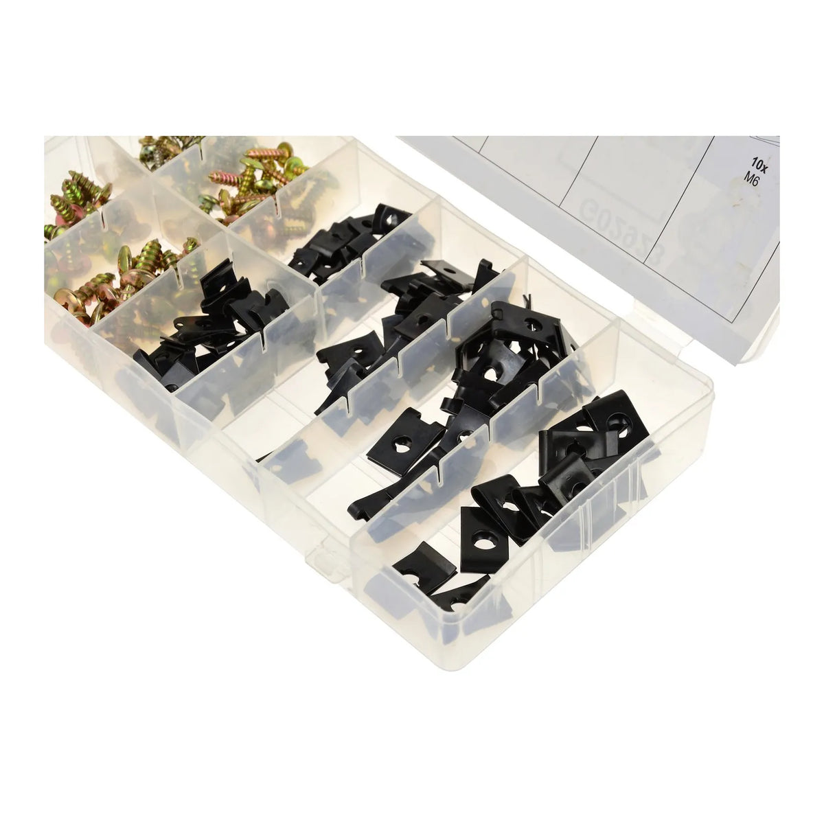 GEKO Assortiment U-vormige clips 170-delig