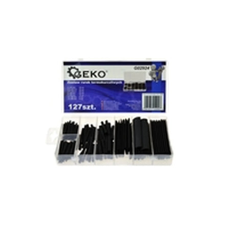 GEKO Assortiment krimpkousen zwart 127-delig
