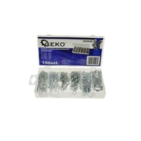 GEKO 150-delig assortiment borgclips