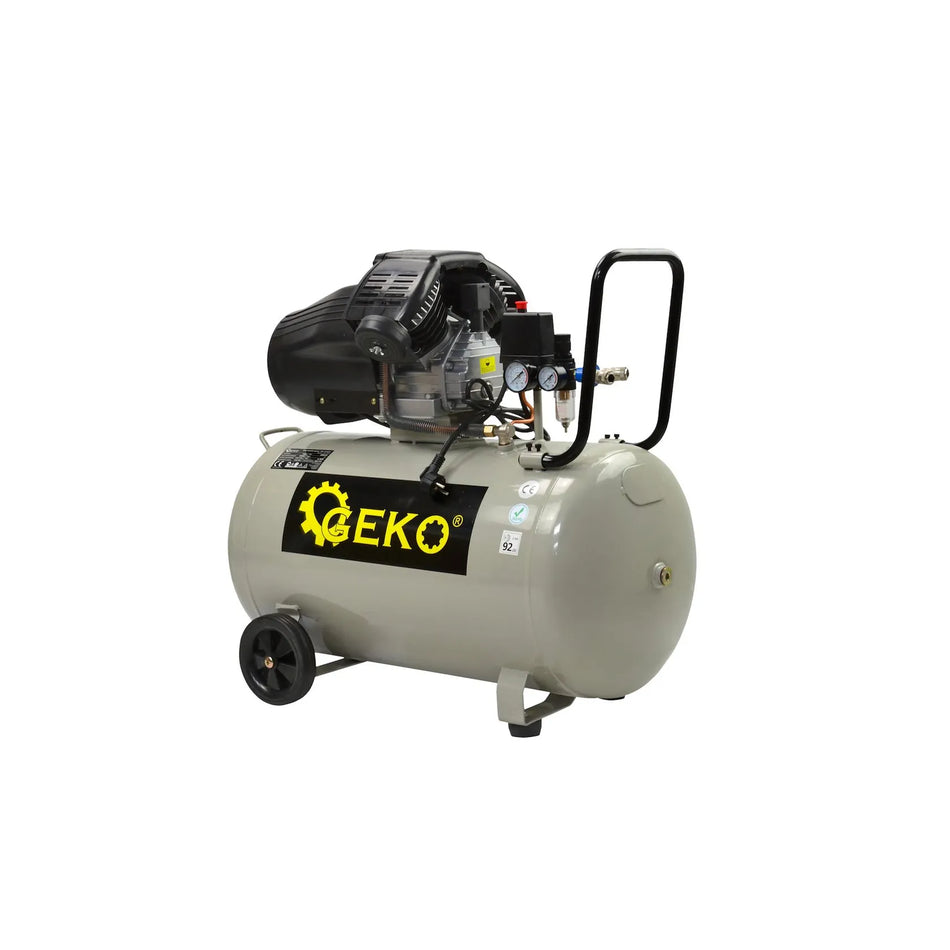 GEKO Oliegesmeerde compressor 100L Compact