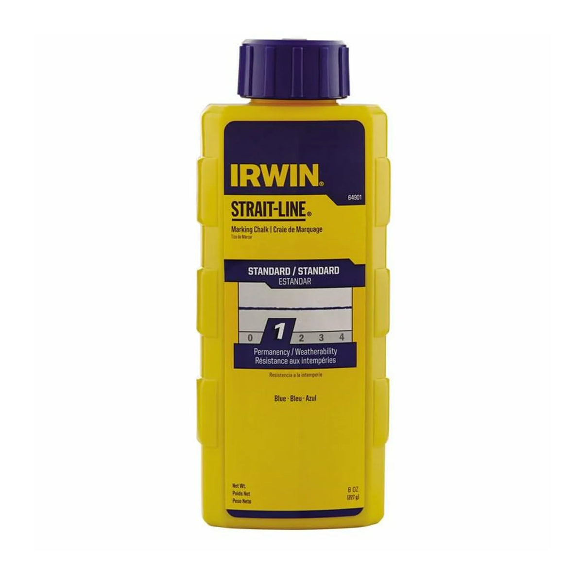 IRWIN Slaglijnpoeder blauw 227g