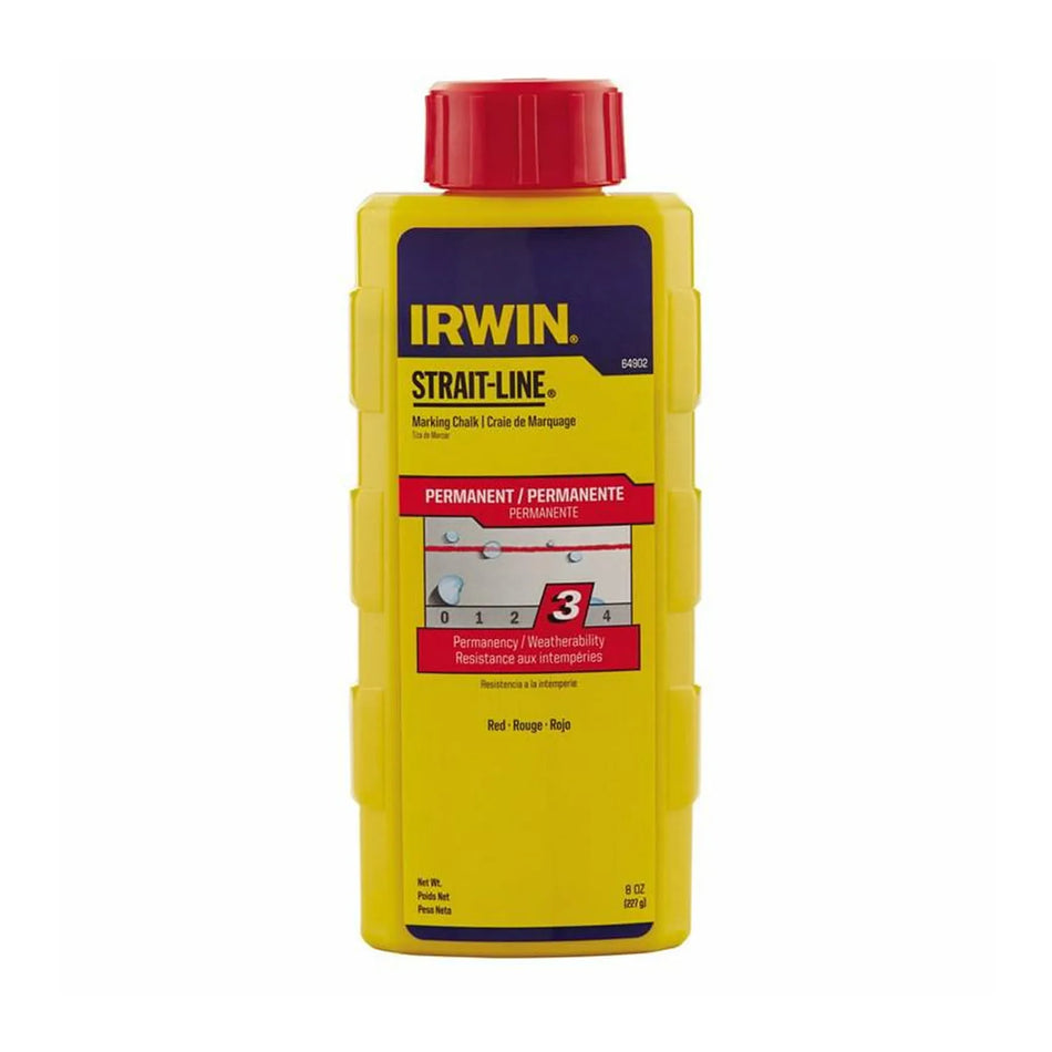 IRWIN Slaglijnpoeder rood 227g