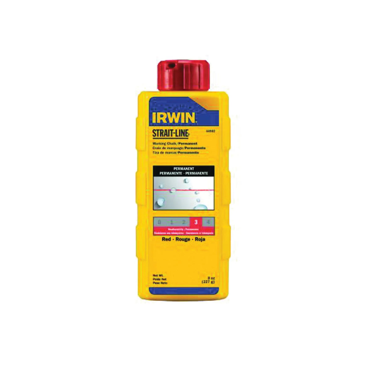 IRWIN Kreda traserska czerwona 227g