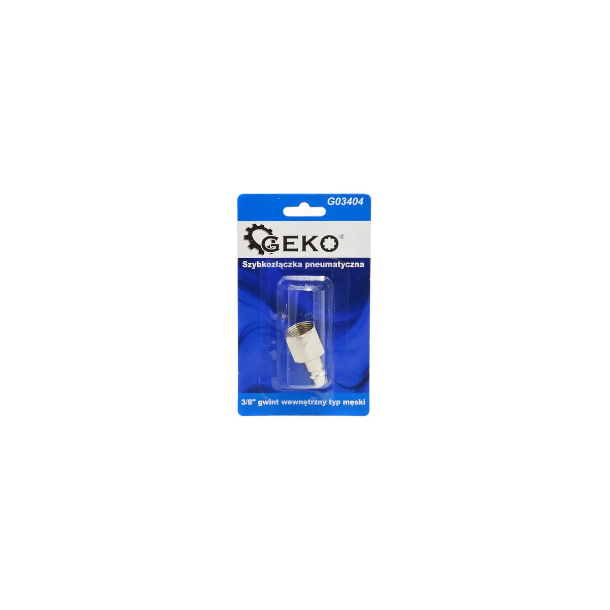 GEKO Insteeknippel met binnendraad 3/8"